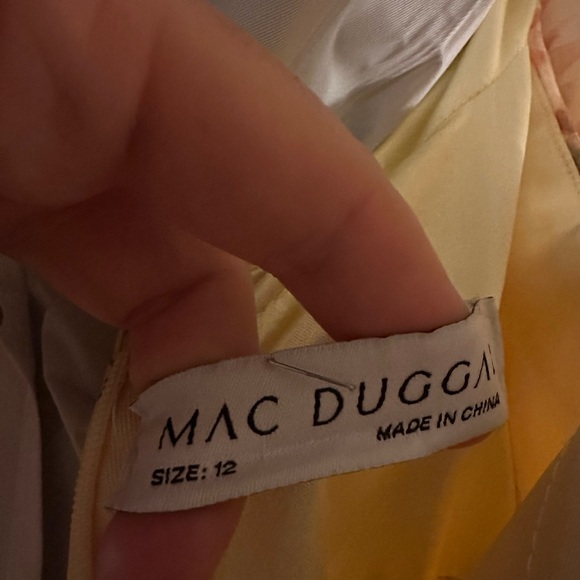 Mac Duggal Floral Tiered Gown - Picture 6 of 6